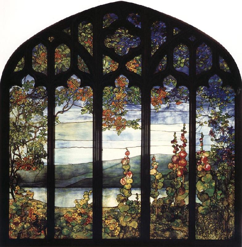 Louis Comfort Tiffany Leaded Glass Window France oil painting art